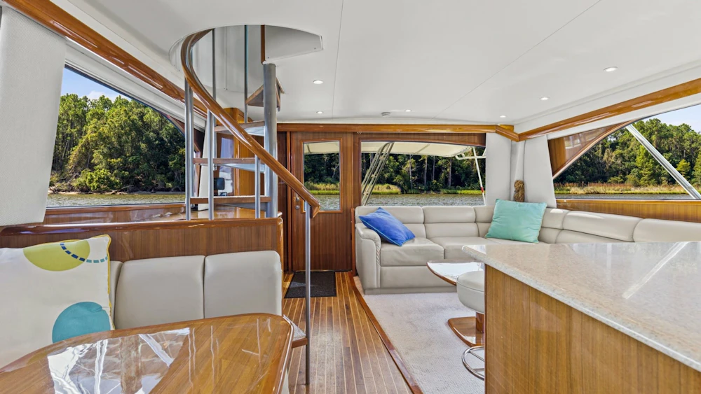 Viking 61 Enclosed Bridge Yacht For Sale