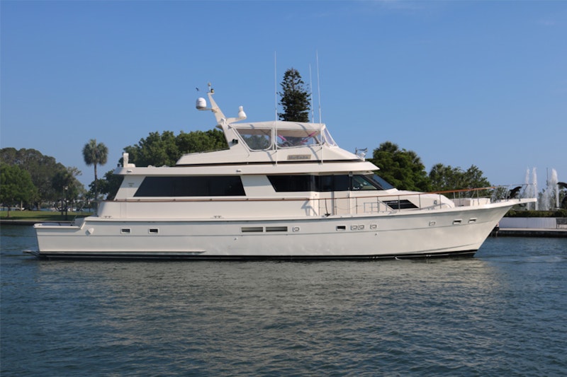 Picture Of: 74' Hatteras 74 CPMY 1989 Yacht For Sale | 2 of 55