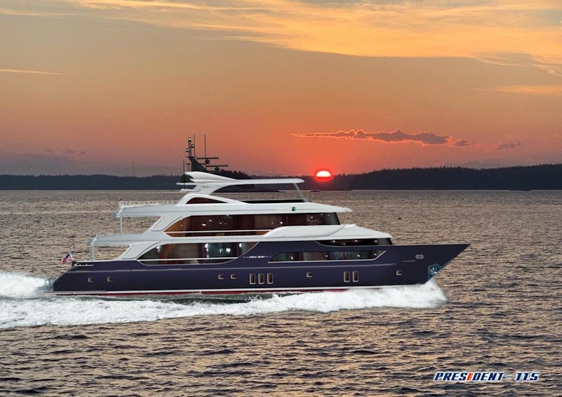 President P-115 Yacht For Sale