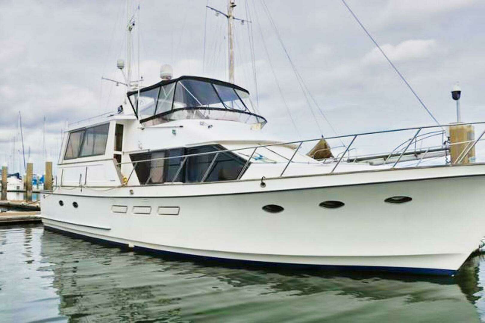 1988 Ocean Alexander Cockpit Motor Yacht 54 54' Yacht For