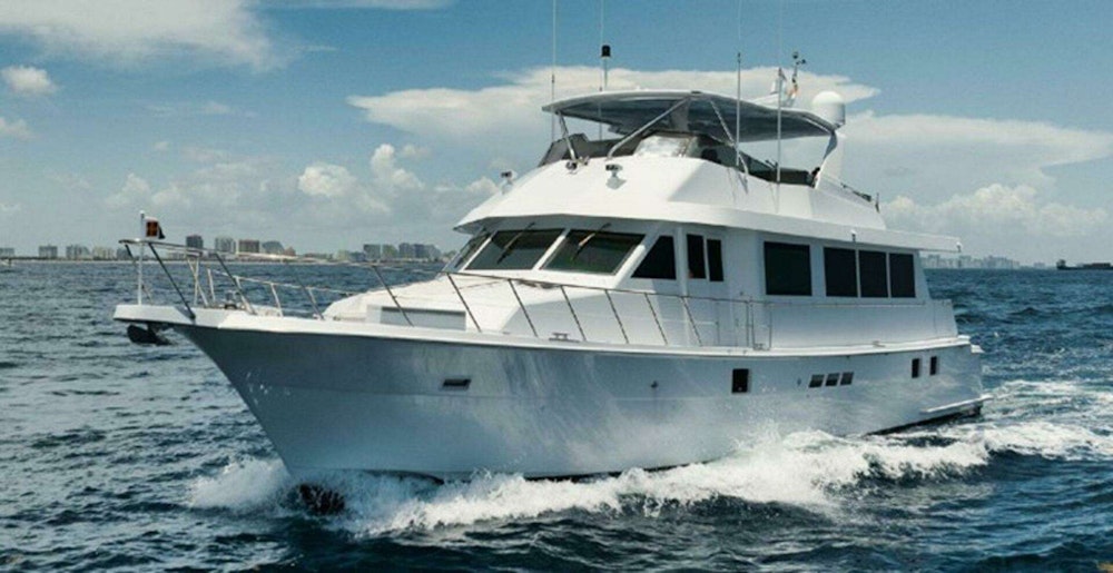 Hatteras 74 Cockpit Motor Yacht Yacht For Sale