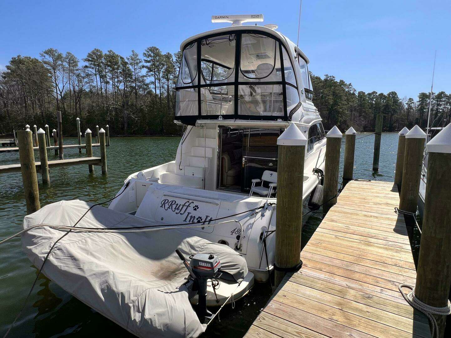 2004 Sea Ray 480 Sedan Bridge 48' Yacht For Sale | RRUFF IN IT