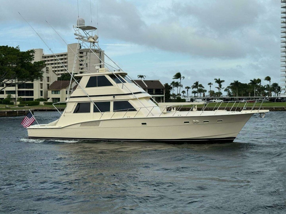 Hatteras Enclosed Bridge Yacht For Sale