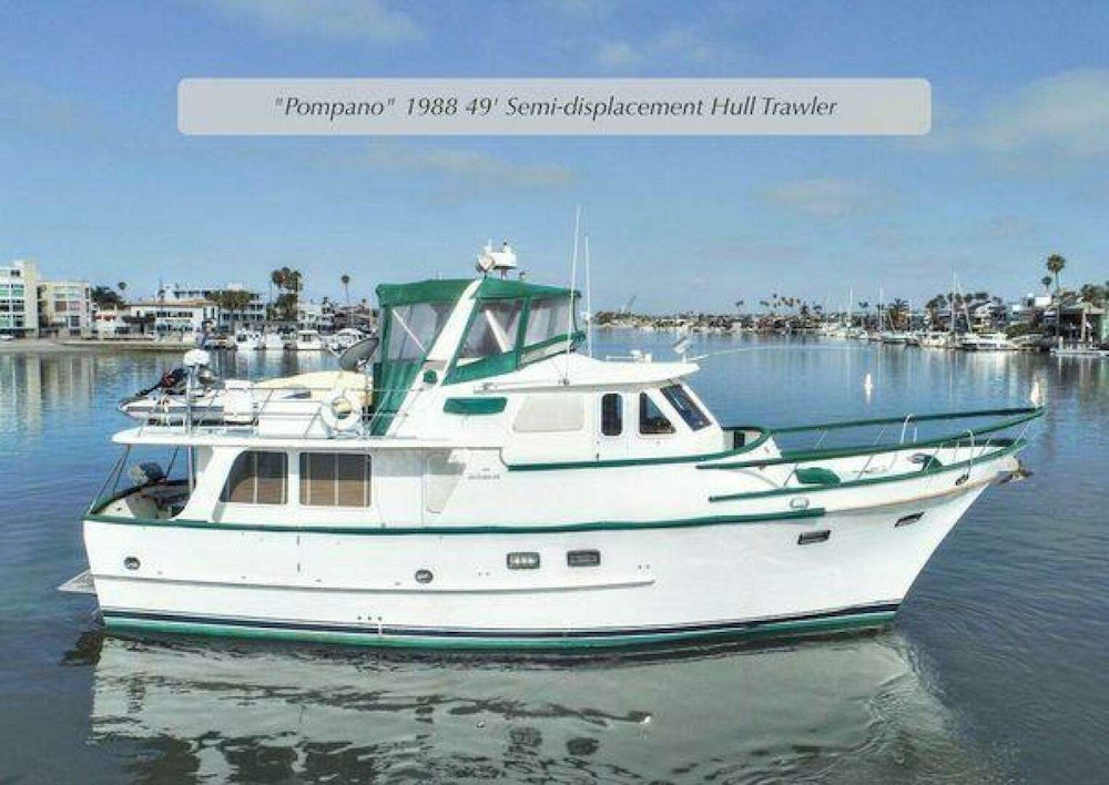 DeFever 49 Pilothouse Yacht For Sale