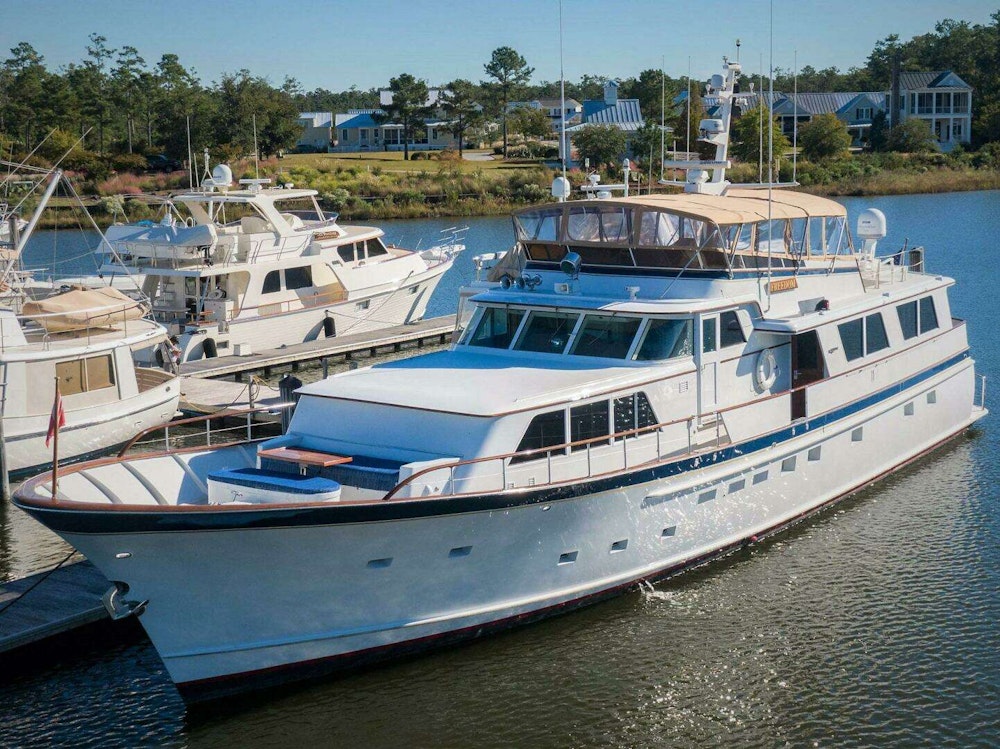 Burger Raised Pilothouse Yacht For Sale