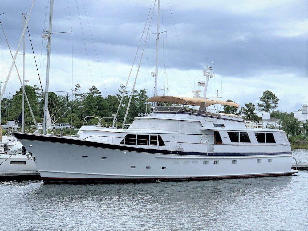 Burger Raised Pilothouse Yacht For Sale