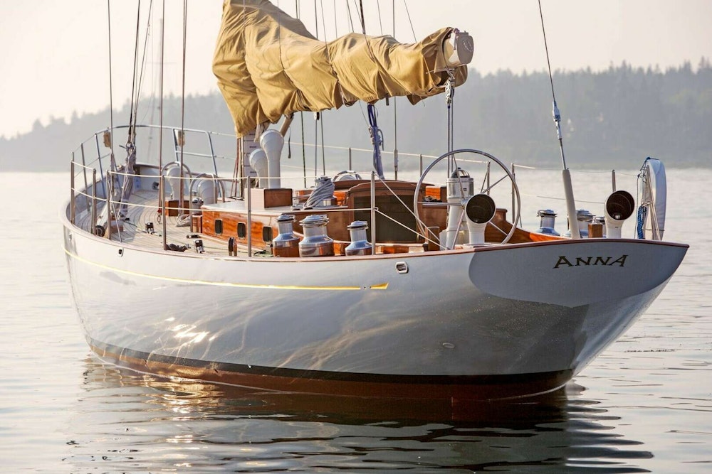 Brooklin Boat Yard Soarkman & Stephens Sloop Yacht For Sale