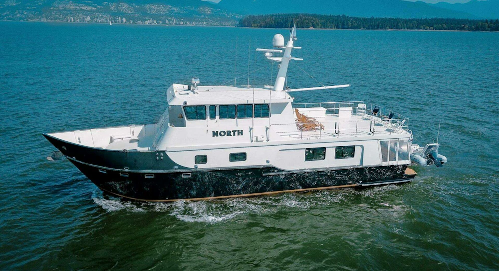 Trawler Custom Aluminum Yacht For Sale