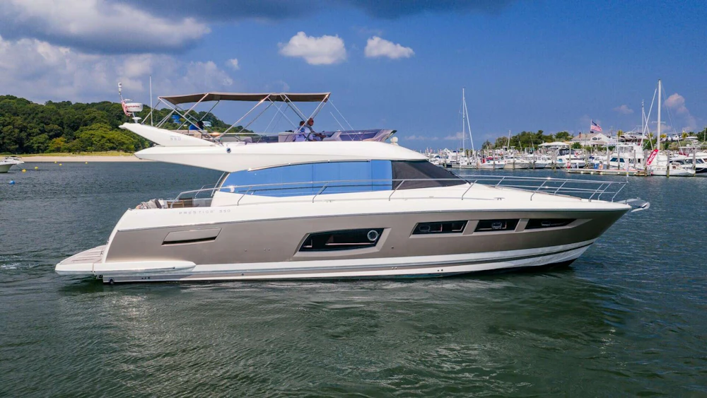 Prestige 550 Flybridge Yacht For Sale
