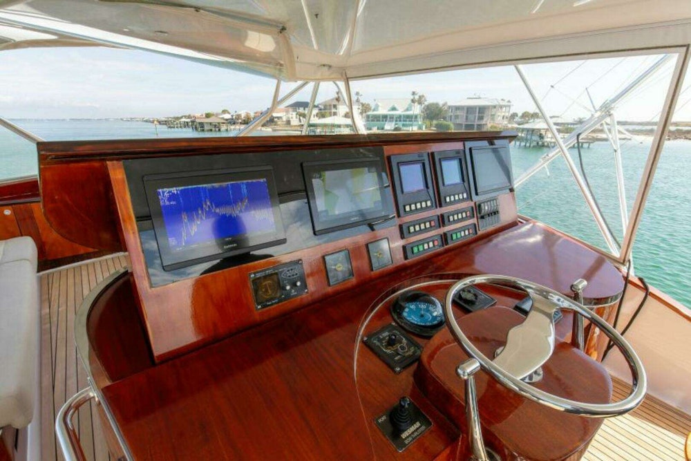 Ebony Custom Sportfish 65 Convertible Yacht For Sale