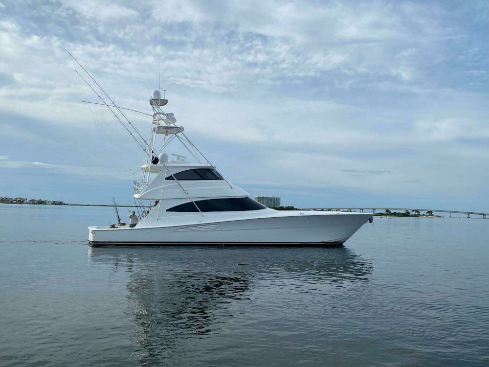 Viking 72 Enclosed Bridge Yacht For Sale