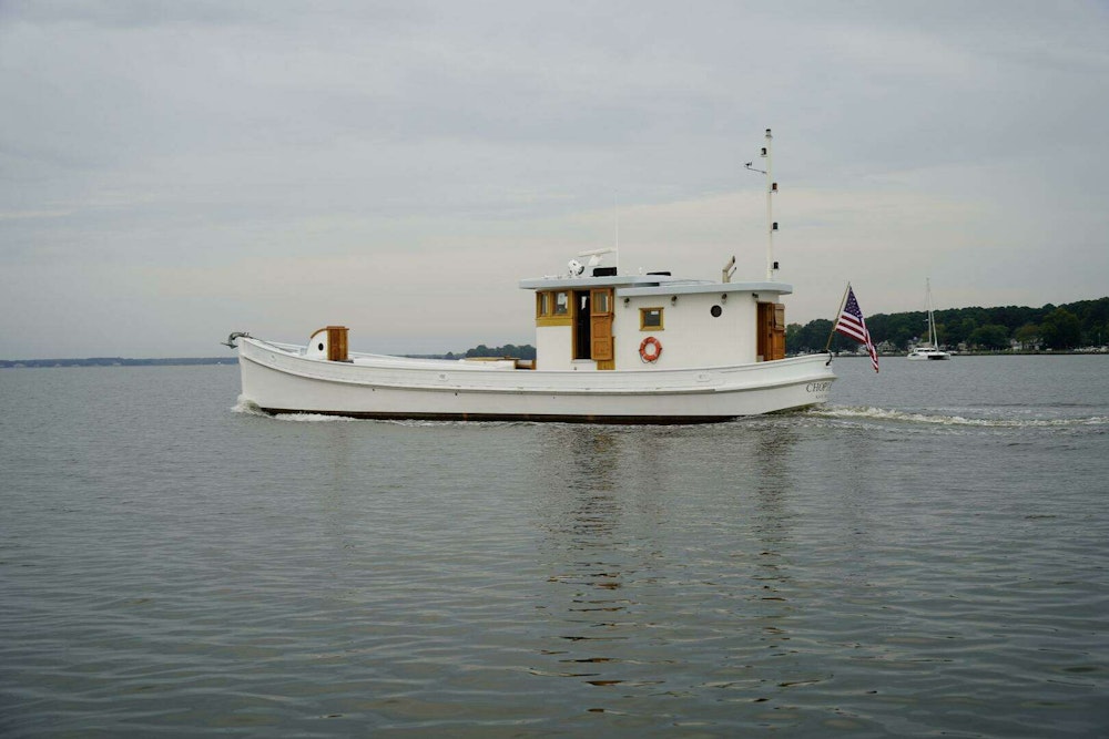 Custom Chesapeake Bay Buyboat Yacht For Sale