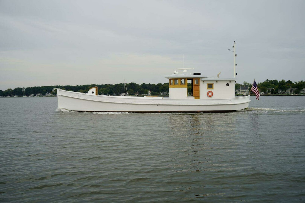 Custom Chesapeake Bay Buyboat Yacht For Sale