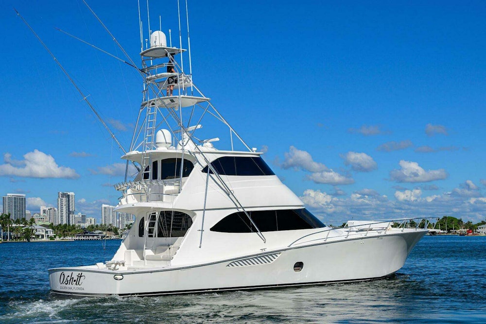 Viking Enclosed Bridge Yacht For Sale