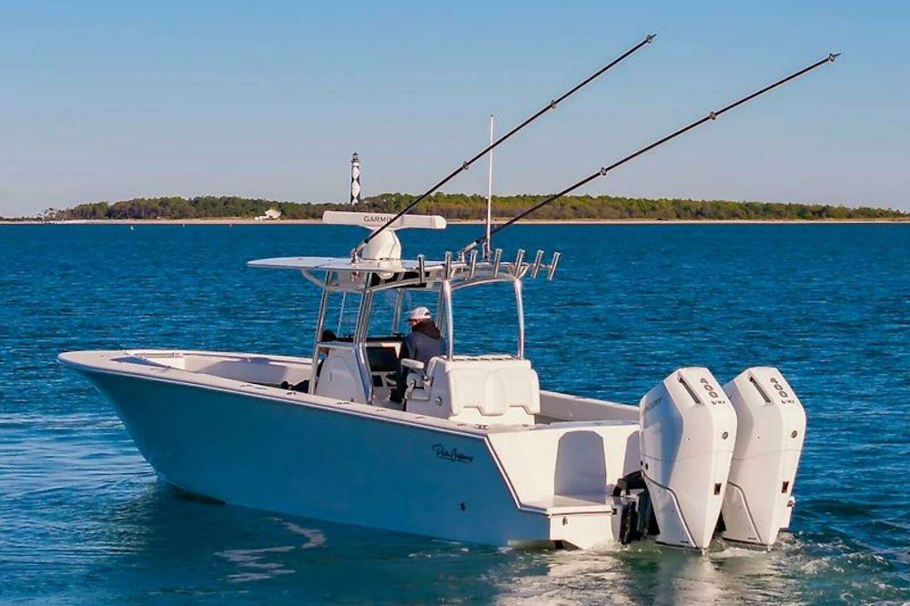 Pair Customs 34 Deep V Yacht For Sale