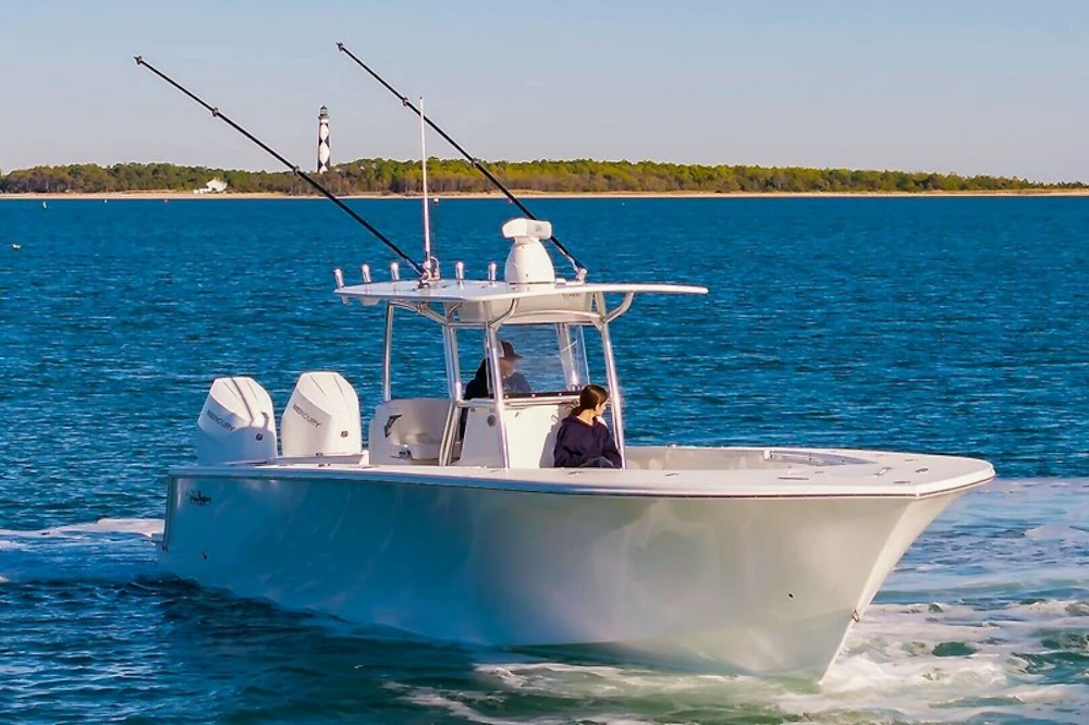 Pair Customs 34 Deep V Yacht For Sale