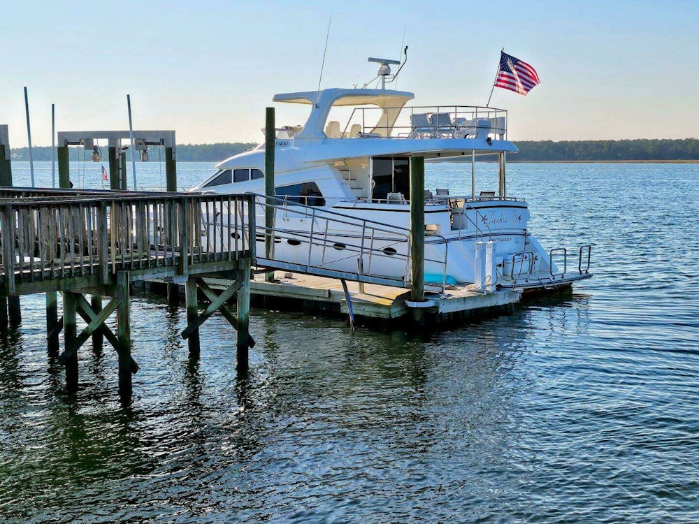 Johnson Flybridge Yacht For Sale