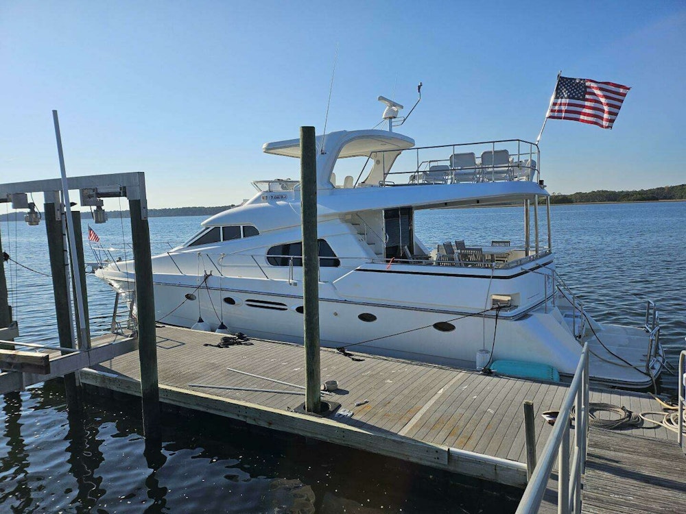 Johnson Flybridge Yacht For Sale