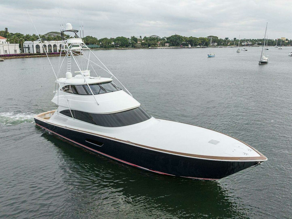 Viking 92 Enclosed Bridge Yacht For Sale