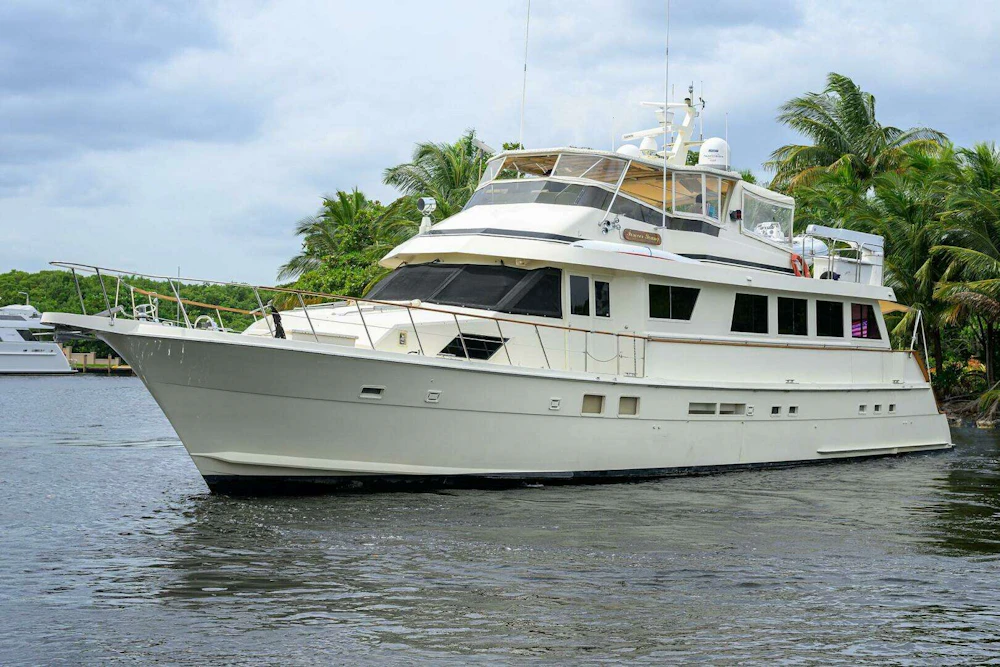 Hatteras 78 Cockpit Motor Yacht Yacht For Sale