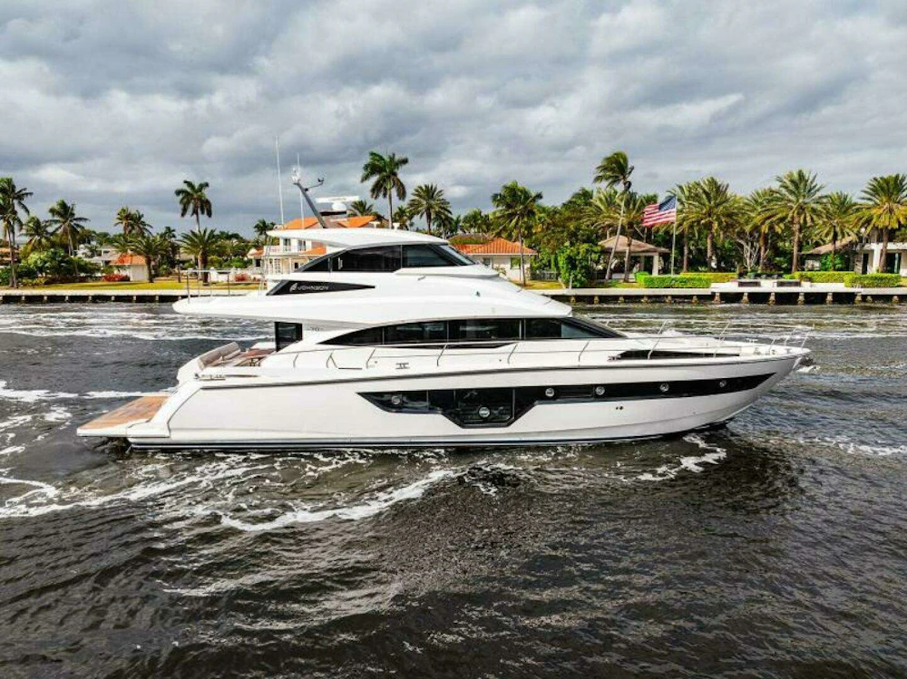 Johnson Skylounge Yacht For Sale