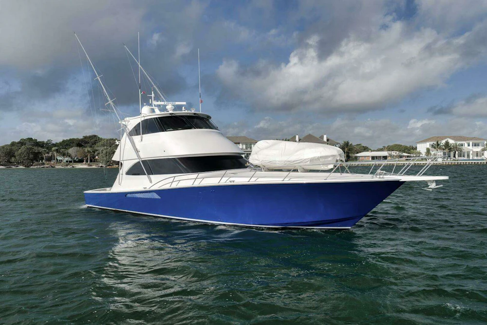 Viking 60 Enclosed Bridge Yacht For Sale