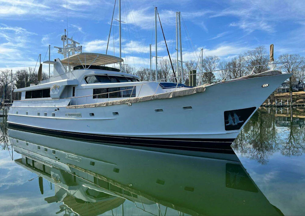 Broward Raised Pilothouse Yacht For Sale