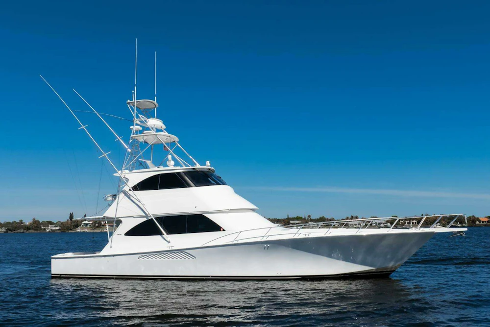 Viking 64 Enclosed Bridge w/ Tower Yacht For Sale