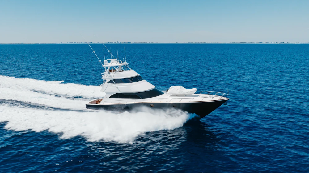 Viking Skybridge Yacht For Sale