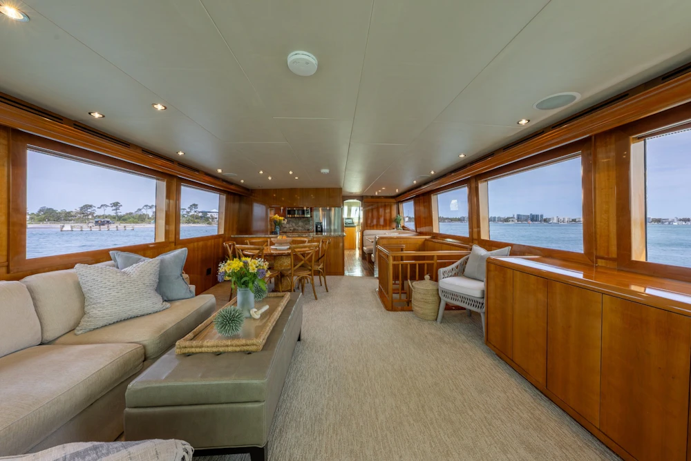 Hatteras Sport Deck Yacht For Sale