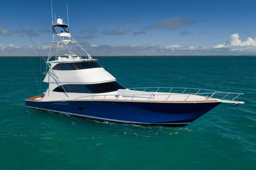 Viking 76 Enclosed Bridge Yacht For Sale