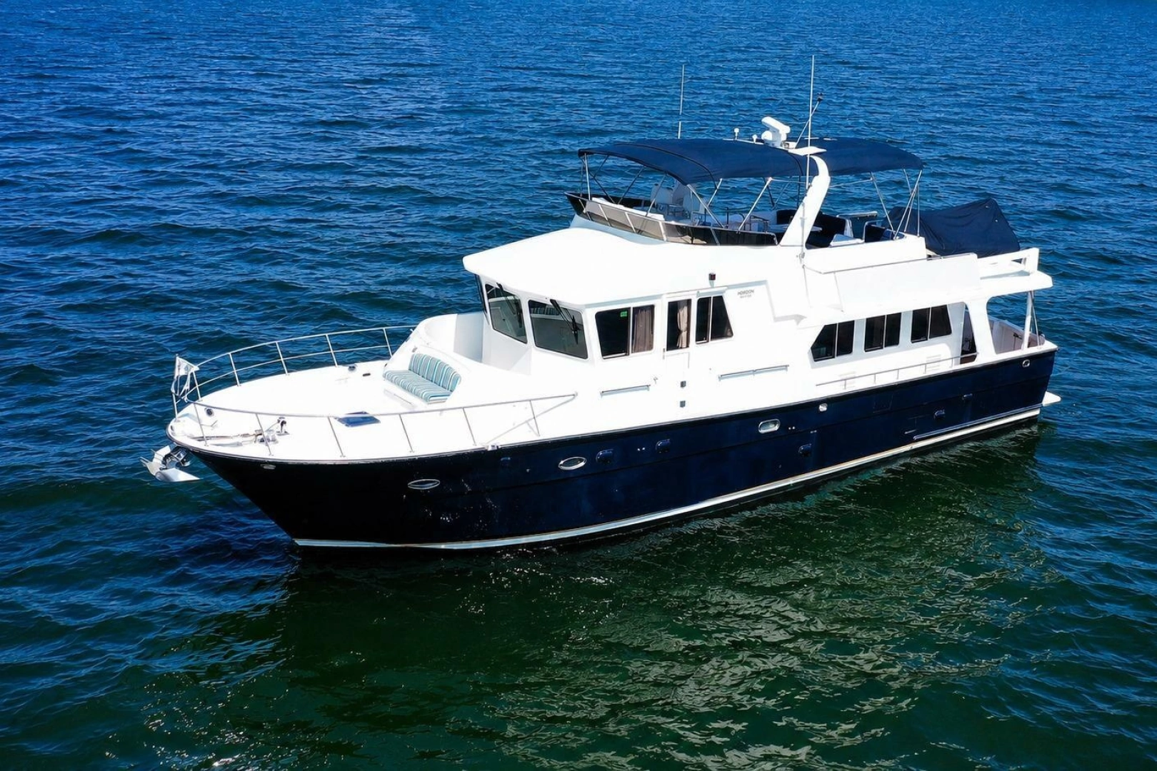 2003 Jefferson Pilothouse 57 57' Yacht For Sale | HARPAZO