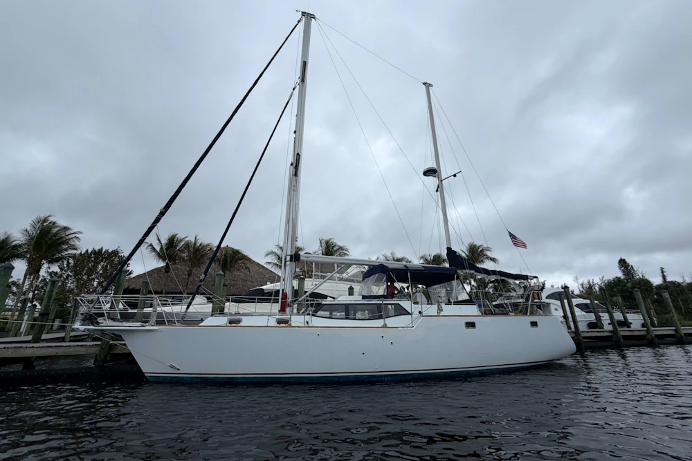 Bruce Roberts 50' Custom Ketch Yacht For Sale