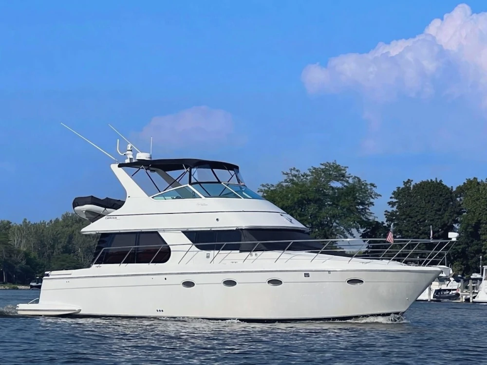 Carver 450 Voyager Pilothouse Yacht For Sale