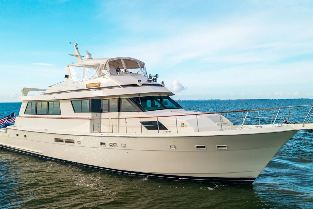 Hatteras 74 Cockpit Motor Yacht Yacht For Sale