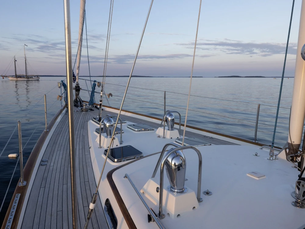 Lyman-Morse Fontaine Custom 63 Pilothouse Sloop Yacht For Sale