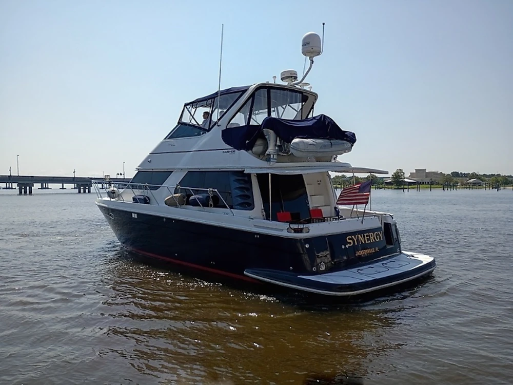 Carver 450 Voyager Pilothouse Yacht For Sale
