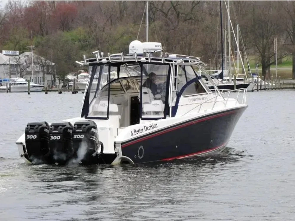 Fountain 38 Sportfish Cruiser OB Yacht For Sale