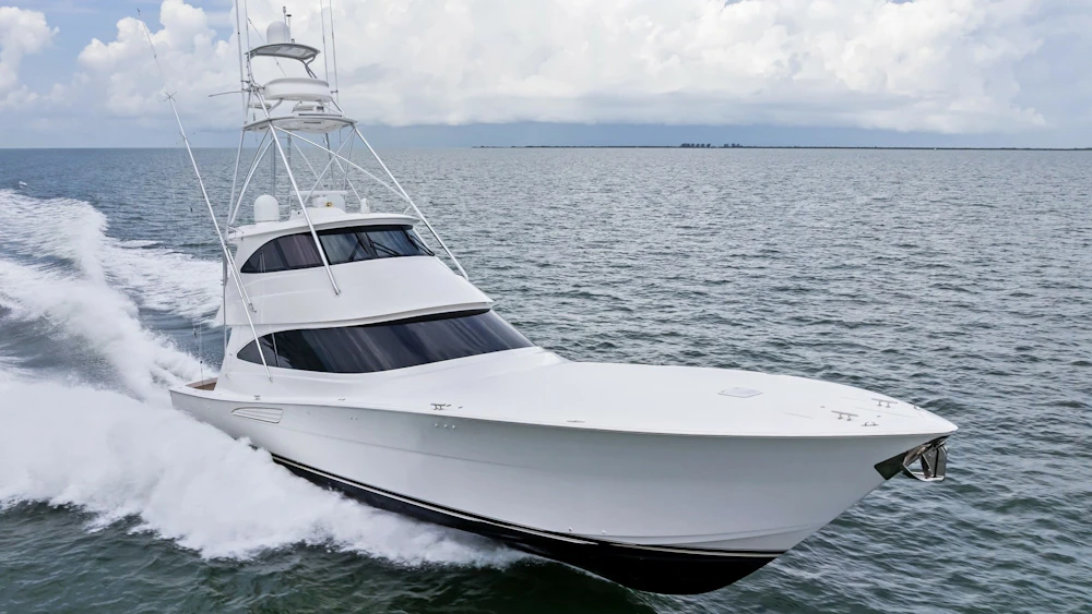 Viking 72 Enclosed Bridge Yacht For Sale