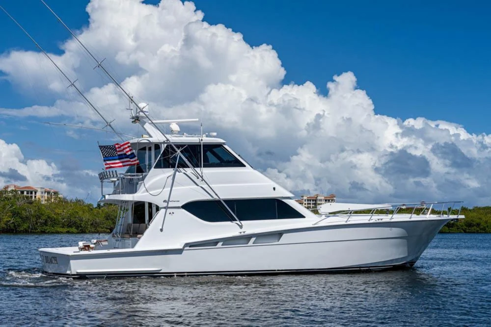 Hatteras Enclosed Bridge Yacht For Sale