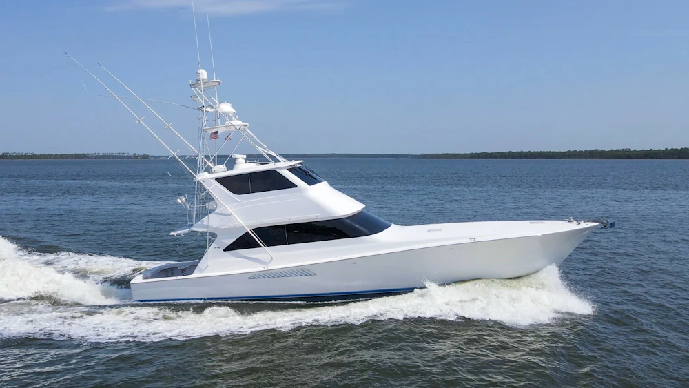 Viking 61 Enclosed Bridge Yacht For Sale
