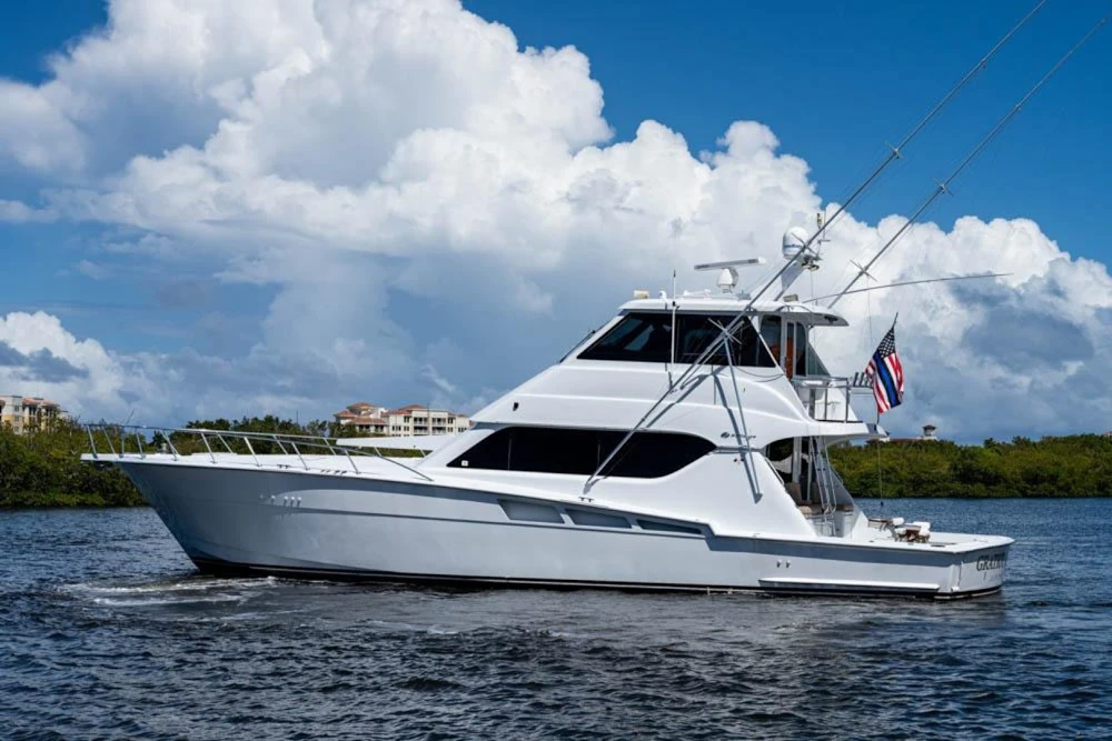 Hatteras Enclosed Bridge Yacht For Sale