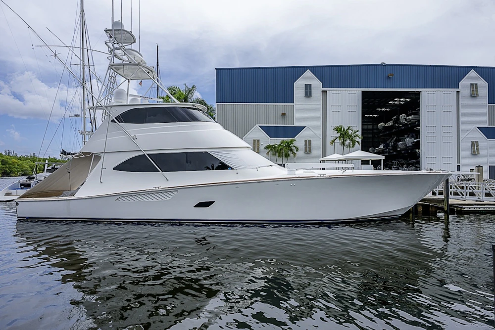Viking 76 Enclosed Bridge Yacht For Sale