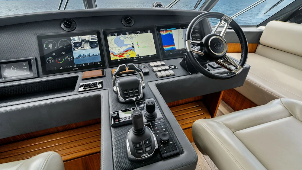 Riviera 57 Enclosed Bridge Yacht For Sale