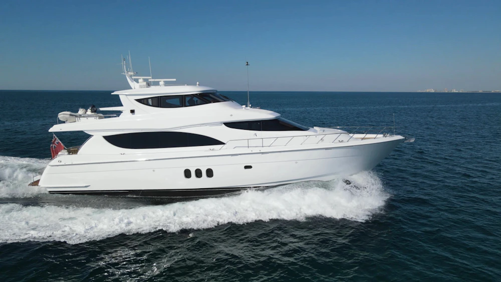 Hatteras 80 Motor Yacht Skylounge Yacht For Sale