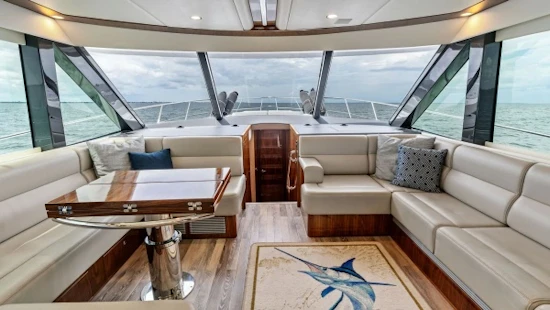 Riviera 57 Enclosed Bridge Yacht For Sale