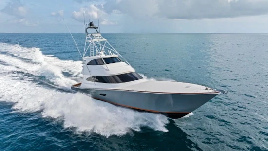 Viking 80 Enclosed Bridge Yacht For Sale