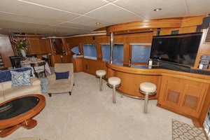 Picture Of: 82' Monte Fino Widebody Skylounge 2001 Yacht For Sale | 3 of 87