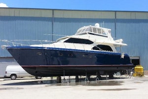Picture Of: 58' Hampton 580 Pilot House 2009 Yacht For Sale | 2 of 37