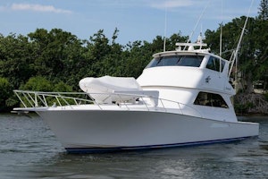 Picture Of: 65' Viking 61 Enclosed Bridge Convertible 2005 Yacht For Sale | 2 of 63